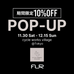 東京都葛飾区 cycle works village FLR POP UP SHOP